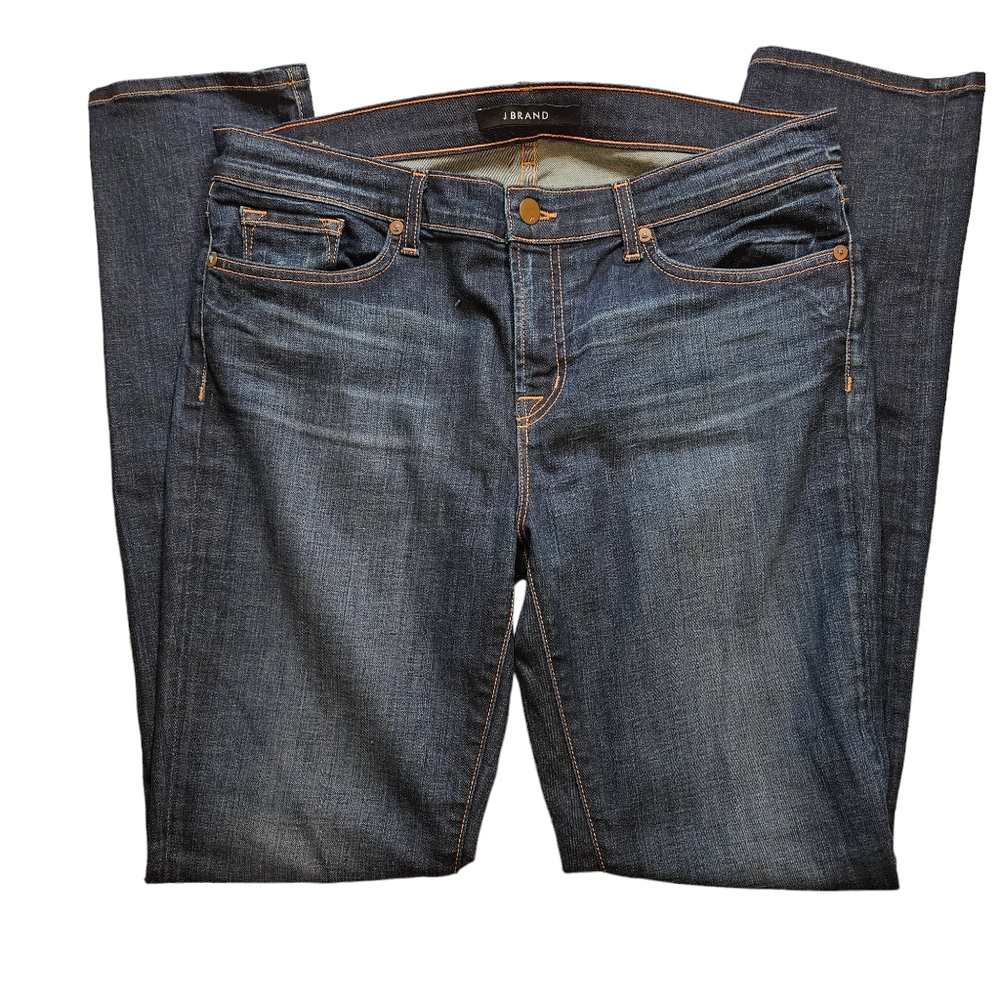 J Brand Skinny Leg Dark Vintage Jeans Size 32